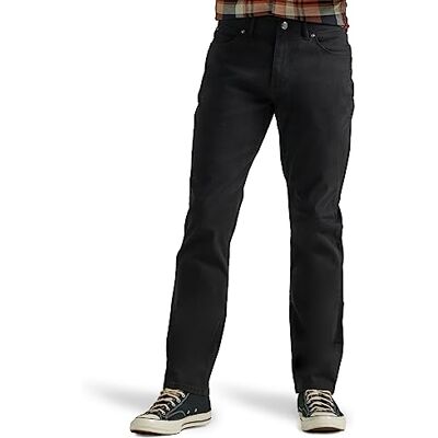 112339209 Lee Męskie jeansy Extreme Motion Athletic Taper, Czarny, 34W / 30L 112339209 Lee Męskie jeansy Extreme Motion Athletic Taper, Czarny, 34W / 30L