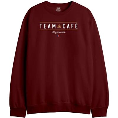 UXREPCZSW011 Republic Of California Bluza z kapturem męska, Burgundy, S UXREPCZSW011 Republic Of California Bluza z kapturem męska, Burgundy, S