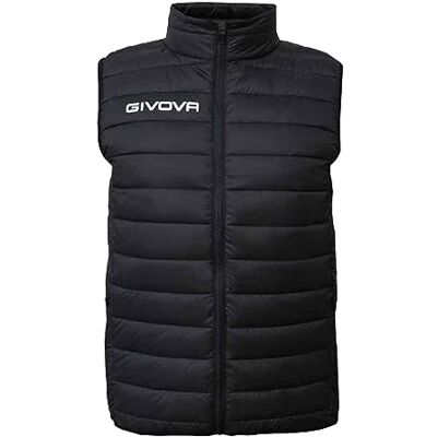 G016 Givova Męska kamizelka Smanicato Spagna czarny czarny XXL G016 Givova Męska kamizelka Smanicato Spagna czarny czarny XXL