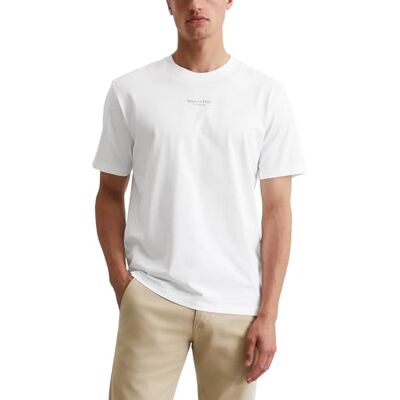 B21201251382 Marc OPolo męski T-shirt z bawełny organicznej, krój Regular Fit, 100, 3XL B21201251382 Marc OPolo męski T-shirt z bawełny organicznej, krój Regular Fit, 100, 3XL
