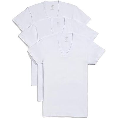 020341-101NL-M 2(x) ist Męski T-shirt Essential Cotton Slim Fit V-neck 3-pak podkoszulek 020341-101NL-M 2(x) ist Męski T-shirt Essential Cotton Slim Fit V-neck 3-pak podkoszulek
