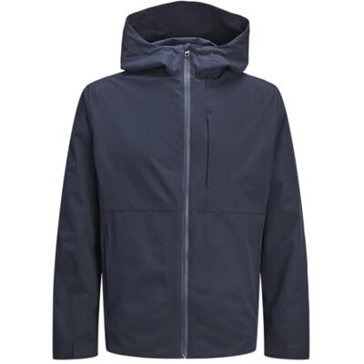 12260046 JACK&JONES Męska kurtka z kapturem JPRCCCITY z kapturem, granatowa, S, granatowy, S 12260046 JACK&JONES Męska kurtka z kapturem JPRCCCITY z kapturem, granatowa, S, granatowy, S