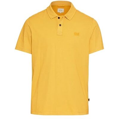 409920-5P44 camel active Męska koszulka polo z krótkim rękawem z czystej bawełny, pomarańczowa, rozmiar XL, pomarańczowy, XL 409920-5P44 camel active Męska koszulka polo z krótkim rękawem z czystej bawełny, pomarańczowa, rozmiar XL, pomarańczowy, XL