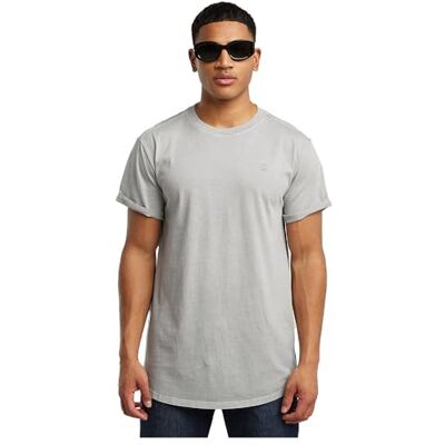 D16396 G-STAR Męski t-shirt Lash, Szary (Grey Alloy Gd -2653-g493), XS D16396 G-STAR Męski t-shirt Lash, Szary (Grey Alloy Gd -2653-g493), XS