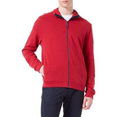 28-10166-01-6313 Timezone Męska bluza Standup Collar, Timezone czerwony, XL 28-10166-01-6313 Timezone Męska bluza Standup Collar, Timezone czerwony, XL