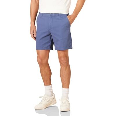AEMN20277S24_Dark Blue Amazon Essentials Męskie szorty slim fit 18 cm Stretch Chino, ciemnoniebieskie, 31 AEMN20277S24_Dark Blue Amazon Essentials Męskie szorty slim fit 18 cm Stretch Chino, ciemnoniebieskie, 31