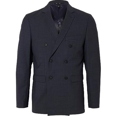 16090470 SELETED HOMME SLHSLIM-Elon DB BLZ Flex B NOOS, ciemnoniebieski, 56 16090470 SELETED HOMME SLHSLIM-Elon DB BLZ Flex B NOOS, ciemnoniebieski, 56