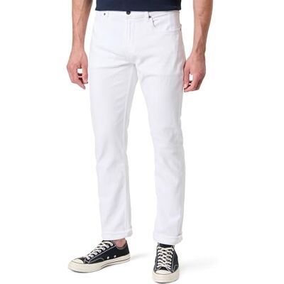 7T002P46-WHT 7 For All Mankind Męskie dżinsy Slimmy White, biały, 28W 7T002P46-WHT 7 For All Mankind Męskie dżinsy Slimmy White, biały, 28W
