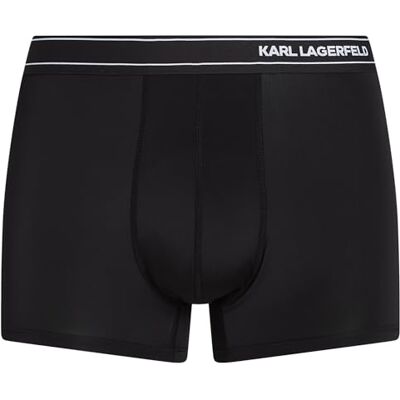 A1M47084 KARL LAGERFELD B.V Bokserki męskie z literami, czarny, XS A1M47084 KARL LAGERFELD B.V Bokserki męskie z literami, czarny, XS
