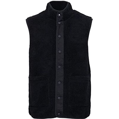 20504556 Casual Friday Męska kurtka CFvitus 0039 Teddy Vest, 194013 / granatowa, XL, 194013/Dark Navy, XL 20504556 Casual Friday Męska kurtka CFvitus 0039 Teddy Vest, 194013 / granatowa, XL, 194013/Dark Navy, XL