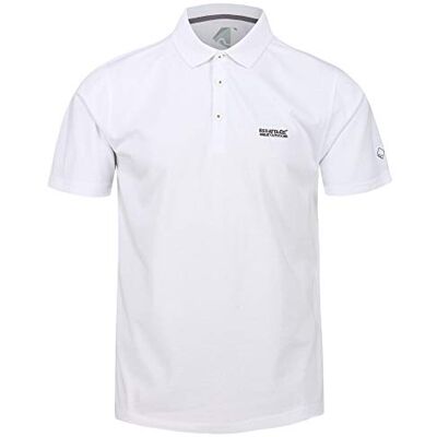 RMT213 90070 Regatta Męskie prążkowane kołnierze Sinton bawełna lekkie aktywne t-shirty/polos/kamizelki biały L RMT213 90070 Regatta Męskie prążkowane kołnierze Sinton bawełna lekkie aktywne t-shirty/polos/kamizelki biały L