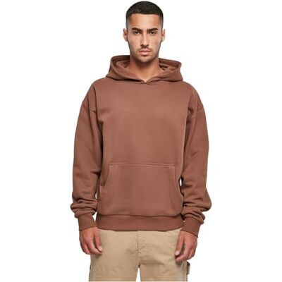 BY162-03467-0037 Build Your Brand Męska bluza z kapturem, ultra Heavy Cotton Box Hoody, oversized Hoodie dla mężczyzn, bawełna, rozmiary XS 5XL, Bark., 3XL BY162-03467-0037 Build Your Brand Męska bluza z kapturem, ultra Heavy Cotton Box Hoody, oversized Hoodie dla mężczyzn, bawełna, rozmiary XS 5XL, Bark., 3XL