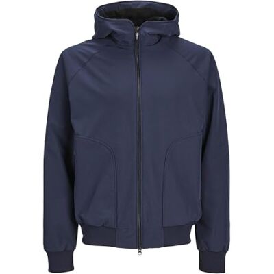 12252910 JACK & JONES Kurtka męska Blouson, granatowy blezer, S 12252910 JACK & JONES Kurtka męska Blouson, granatowy blezer, S