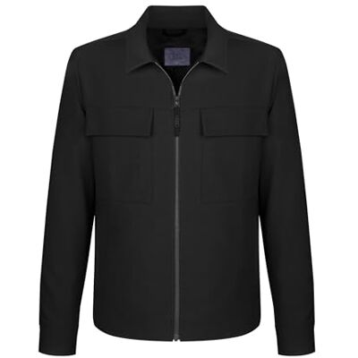 3132301005 Audi Tec-Blouson, męski, czarny, rozmiar XL, 71% poliester z recyklingu, 22% wiskoza/7% elastan, styl biznesowy, długość do bioder 3132301005 Audi Tec-Blouson, męski, czarny, rozmiar XL, 71% poliester z recyklingu, 22% wiskoza/7% elastan, styl biznesowy, długość do bioder