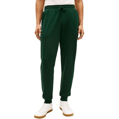 MW0MW37236 Tommy Hilfiger Męskie spodnie dresowe Essential Terry , zielone, M MW0MW37236 Tommy Hilfiger Męskie spodnie dresowe Essential Terry , zielone, M