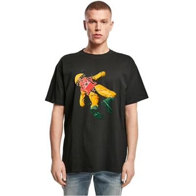MC1178 Merchcode Męski T-shirt czarny, S MC1178 Merchcode Męski T-shirt czarny, S