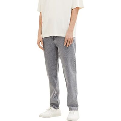1036262 TOM TAILOR Denim Męskie dżinsy Loose Fit 10217-Used Bleached Grey Denim, 31 W / 32 L, 10217 Used Bleached Grey Denim, 31W / 32L 1036262 TOM TAILOR Denim Męskie dżinsy Loose Fit 10217-Used Bleached Grey Denim, 31 W / 32 L, 10217 Used Bleached Grey Denim, 31W / 32L