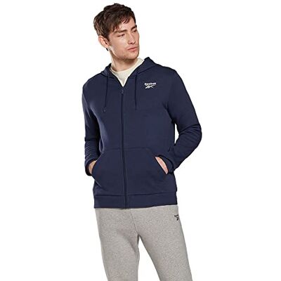 SW756 Reebok Męska kurtka polarowa Identity z zamkiem błyskawicznym SW756 Reebok Męska kurtka polarowa Identity z zamkiem błyskawicznym