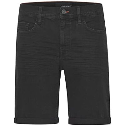 20715206 Blend Męskie szorty dżinsowe Denim 200297 / czarny (Denim Black), XXL, 200297/Denim Black, XXL 20715206 Blend Męskie szorty dżinsowe Denim 200297 / czarny (Denim Black), XXL, 200297/Denim Black, XXL