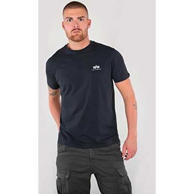 188505-07 Alpha Industries Basic T Small Logo T-Shirt dla mężczyzn Rep.Blue 188505-07 Alpha Industries Basic T Small Logo T-Shirt dla mężczyzn Rep.Blue