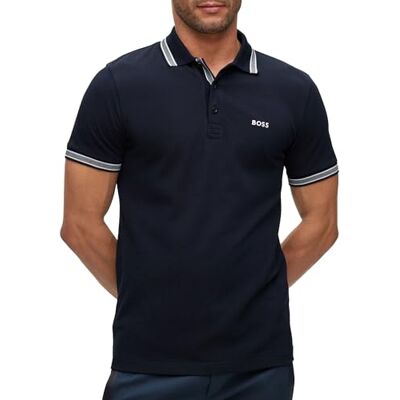 50469055 BOSS Paddy Koszulka polo Mężczyźni , Ciemnoniebieski , S 50469055 BOSS Paddy Koszulka polo Mężczyźni , Ciemnoniebieski , S