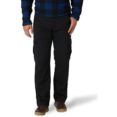 ZM6LLBL Wrangler Authentics Męskie spodnie cargo z podszewką polarową, 30W / 32L ZM6LLBL Wrangler Authentics Męskie spodnie cargo z podszewką polarową, 30W / 32L