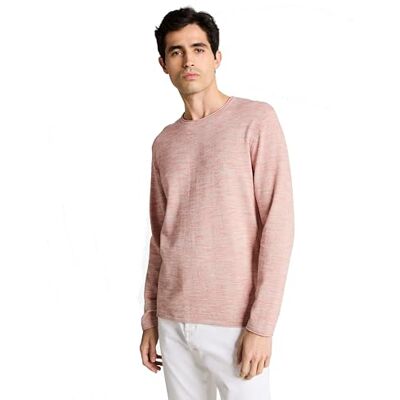1051956 TOM TAILOR sweter, 39786-Chili Red Multicolor Space Dye, M męski 1051956 TOM TAILOR sweter, 39786-Chili Red Multicolor Space Dye, M męski