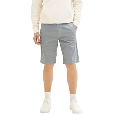 1035037 TOM TAILOR Szorty bermudy Mężczyźni, 31259 Navy Offwhite Minimal, 29 1035037 TOM TAILOR Szorty bermudy Mężczyźni, 31259 Navy Offwhite Minimal, 29