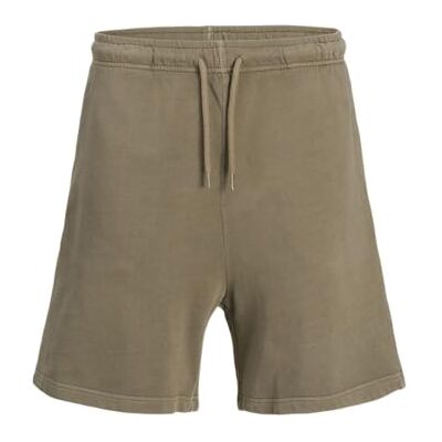 12270661 JACK&JONES JPSTGORDON JJCHARGE Faded Sweat Short SN, Silver Sage, L 12270661 JACK&JONES JPSTGORDON JJCHARGE Faded Sweat Short SN, Silver Sage, L