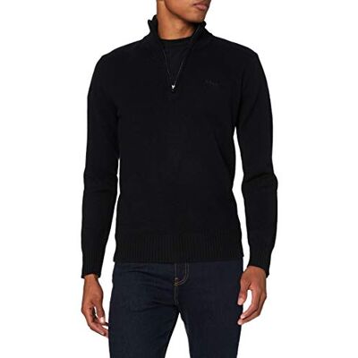 PLLANCE2 Schott NYC sweter męski, czarny, M PLLANCE2 Schott NYC sweter męski, czarny, M