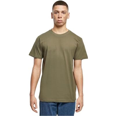 BY004 Build Your Brand Men -T-Shirt Round Neck Olive 5Xl BY004 Build Your Brand Men -T-Shirt Round Neck Olive 5Xl