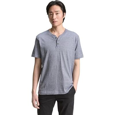 1045701 TOM TAILOR T-shirt męski, 37453 Granatowy biały Fine Stripe, S 1045701 TOM TAILOR T-shirt męski, 37453 Granatowy biały Fine Stripe, S