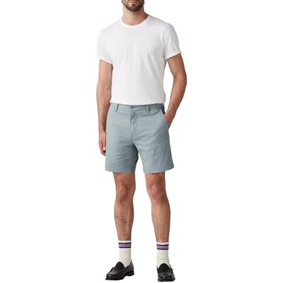 17202 Levi's Męskie Xx Chino Taper Shorts Ii, Niebieski (Steam Blue), 28W 17202 Levi's Męskie Xx Chino Taper Shorts Ii, Niebieski (Steam Blue), 28W