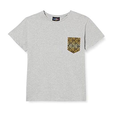 FRC623-5 Frenchcool Koszulka męska Gris À Poche Le Cruncheur by St, gris, XXL FRC623-5 Frenchcool Koszulka męska Gris À Poche Le Cruncheur by St, gris, XXL