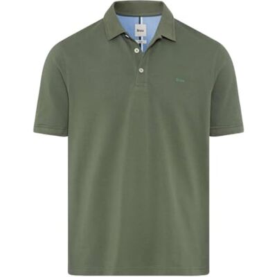 21-4508_70426000 BRAX Męska koszulka polo w stylu Pete Hi-Flex Pique Pima Cotton, 36 Tymianek, S 21-4508_70426000 BRAX Męska koszulka polo w stylu Pete Hi-Flex Pique Pima Cotton, 36 Tymianek, S