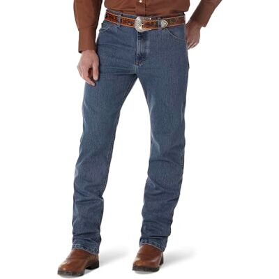 47MACMT Wrangler Męski dżinsy Premium Performance Advanced Comfort Cowboy Cut Reg, Średni odcień, 33W x 34L 47MACMT Wrangler Męski dżinsy Premium Performance Advanced Comfort Cowboy Cut Reg, Średni odcień, 33W x 34L