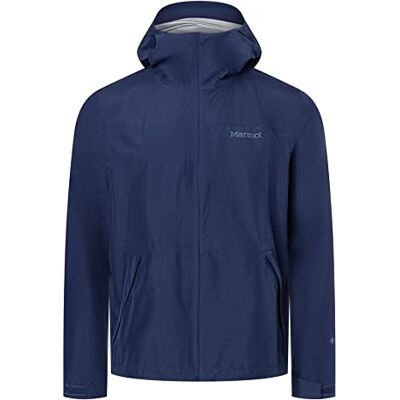 M12681 Marmot Meżczyzni Minimalist Jacket, Wodoodporna kurtka GORE-TEX, wodoodporny płaszcz przeciwdeszczowy do jazdy na rowerze, oddychająca wiatrówka hardshell jako kurtka przejściowa, Arctic Navy, XL M12681 Marmot Meżczyzni Minimalist Jacket, Wodoodporna kurtka GORE-TEX, wodoodporny płaszcz przeciwdeszczowy do jazdy na rowerze, oddychająca wiatrówka hardshell jako kurtka przejściowa, Arctic Navy, XL