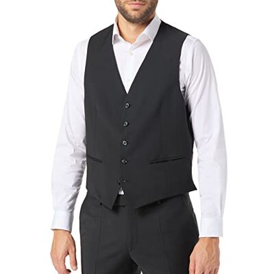 95005-000-14001-2000 Pierre Cardin Kamizelka do garnituru Futureflex Hugo, czarny, 94 95005-000-14001-2000 Pierre Cardin Kamizelka do garnituru Futureflex Hugo, czarny, 94