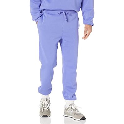 AEM20248F23_Purple Blue Amazon Essentials Męskie spodnie dresowe o luźnym kroju z zamkniętym dnem (dostępne w dużych i wysokich), fioletowo-niebieskie, XS AEM20248F23_Purple Blue Amazon Essentials Męskie spodnie dresowe o luźnym kroju z zamkniętym dnem (dostępne w dużych i wysokich), fioletowo-niebieskie, XS