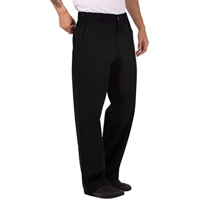 PSER Chef Works Męskie BLK3XL spodnie szefa kuchni, czarne, 3XL PSER Chef Works Męskie BLK3XL spodnie szefa kuchni, czarne, 3XL