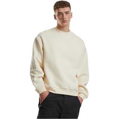 TB6751 Urban Classics M?ski sweter Fluffy Crewneck, puszysty m?ski sweter z okr?g?ym dekoltem, oversize fit, rozmiary S-5XL, Whitesand, XXL TB6751 Urban Classics M?ski sweter Fluffy Crewneck, puszysty m?ski sweter z okr?g?ym dekoltem, oversize fit, rozmiary S-5XL, Whitesand, XXL