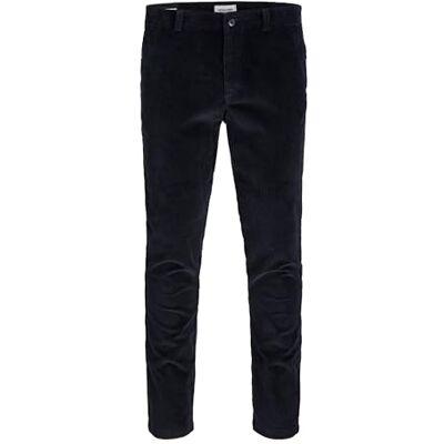 12258301-4778002 JACK & JONES Jpstmarco Jjbasic Corduroy Chino, granatowy, 27W / 32L 12258301-4778002 JACK & JONES Jpstmarco Jjbasic Corduroy Chino, granatowy, 27W / 32L
