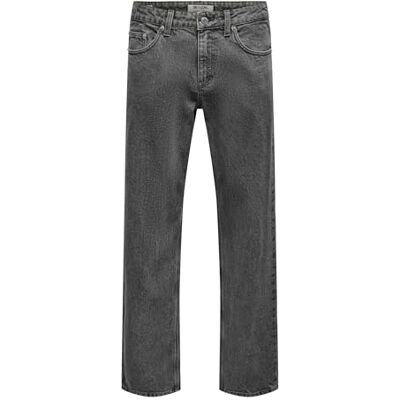 22027901 ONLY & SONS ONSEDGE Straight 7901 EY Box PIM Jeans, Jasnoszary denim, 33W / 32L 22027901 ONLY & SONS ONSEDGE Straight 7901 EY Box PIM Jeans, Jasnoszary denim, 33W / 32L