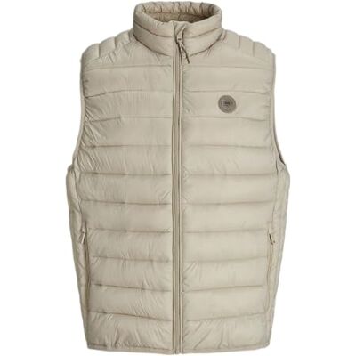 12280973-4805287 JACK & JONES Jjebradley Light Bodywarmer Collar Noos, Crockery., XL 12280973-4805287 JACK & JONES Jjebradley Light Bodywarmer Collar Noos, Crockery., XL