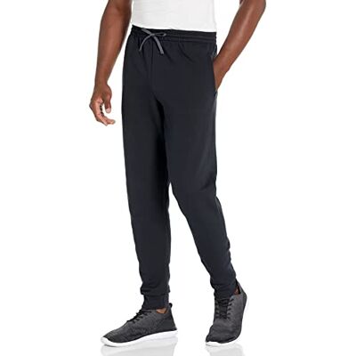 R975MPR-963-2XL Jerzees Męskie polarowe spodnie dresowe z otwartym dnem, Joggery czarne, XXL R975MPR-963-2XL Jerzees Męskie polarowe spodnie dresowe z otwartym dnem, Joggery czarne, XXL