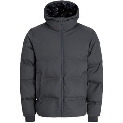 12256887 JACK & JONES Męska kurtka puchowa Jjpayne, asfaltowy, XL 12256887 JACK & JONES Męska kurtka puchowa Jjpayne, asfaltowy, XL