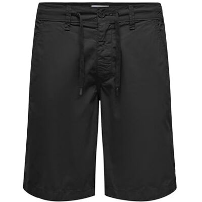 22029213 ONLY & SONS Szorty męskie, czarny, XL 22029213 ONLY & SONS Szorty męskie, czarny, XL