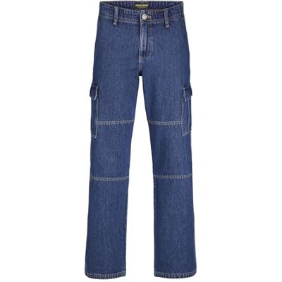 12269717 Jack & Jones JJieddie JJWade MF 924 STYD LN, Blue Denim, 28W / 32L 12269717 Jack & Jones JJieddie JJWade MF 924 STYD LN, Blue Denim, 28W / 32L