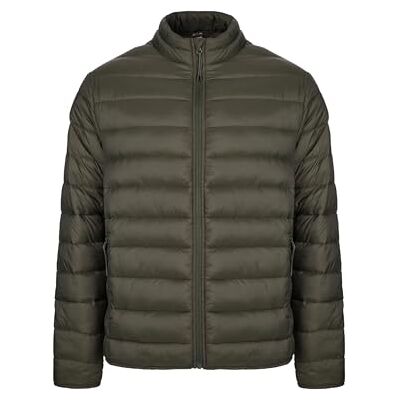 JG300U_601_L Mukua Grafton Unisex pikowana kurtka pikowana, khaki Green, rozmiar L, Zielony, L JG300U_601_L Mukua Grafton Unisex pikowana kurtka pikowana, khaki Green, rozmiar L, Zielony, L