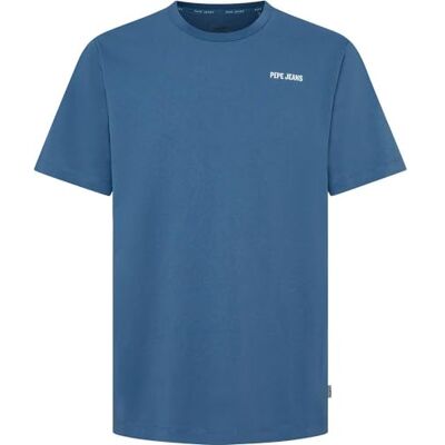 PM509426 Pepe Jeans Koszulka męska Aaron, Niebieski (morski), XS PM509426 Pepe Jeans Koszulka męska Aaron, Niebieski (morski), XS